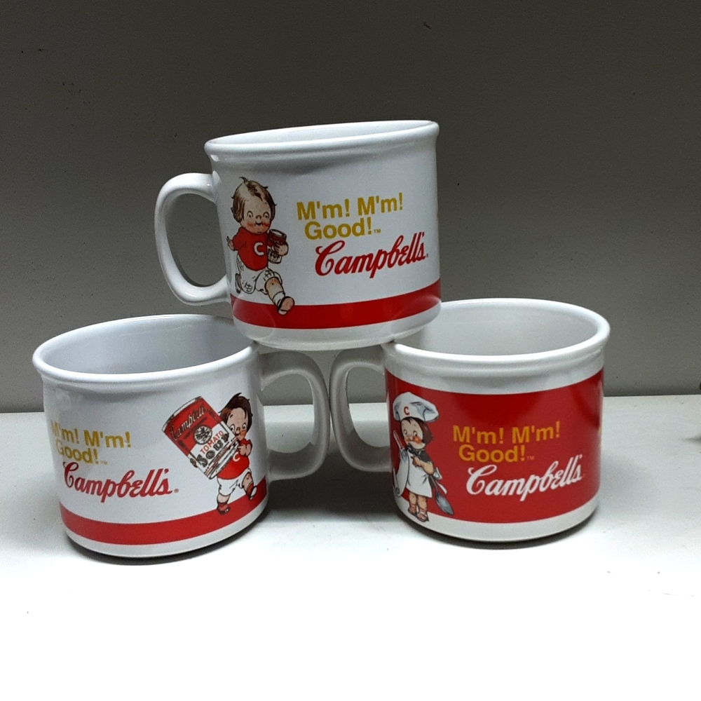 Cambells Soup, M'm! M'm! Good! Mug Collection 4pc